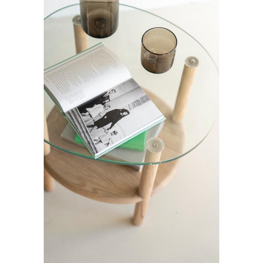 mutoni Table d'appoint Cleo nature  
