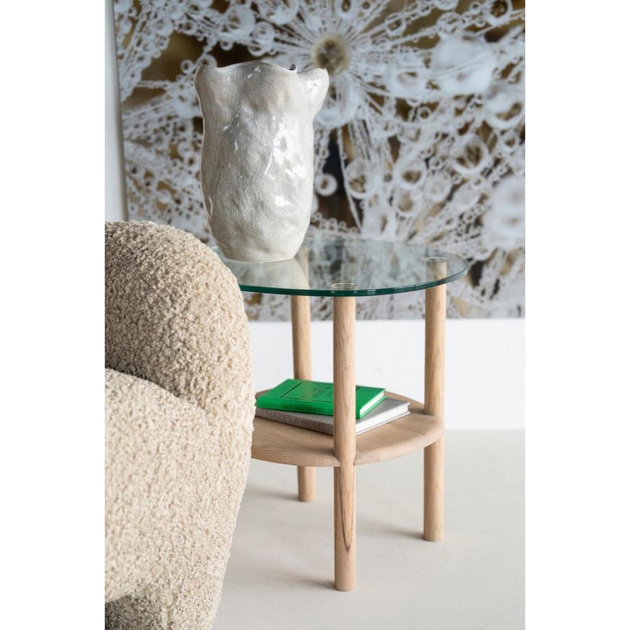 mutoni Table d'appoint Cleo nature  
