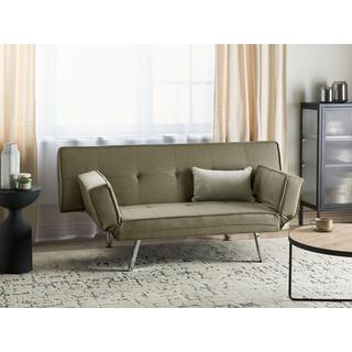 Beliani Schlafsofa aus Polyester Modern BRISTOL  