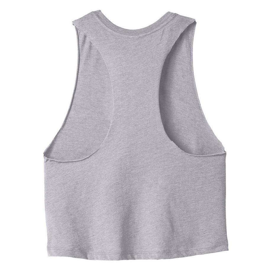 Bella + Canvas Crop Canotta Racerback  