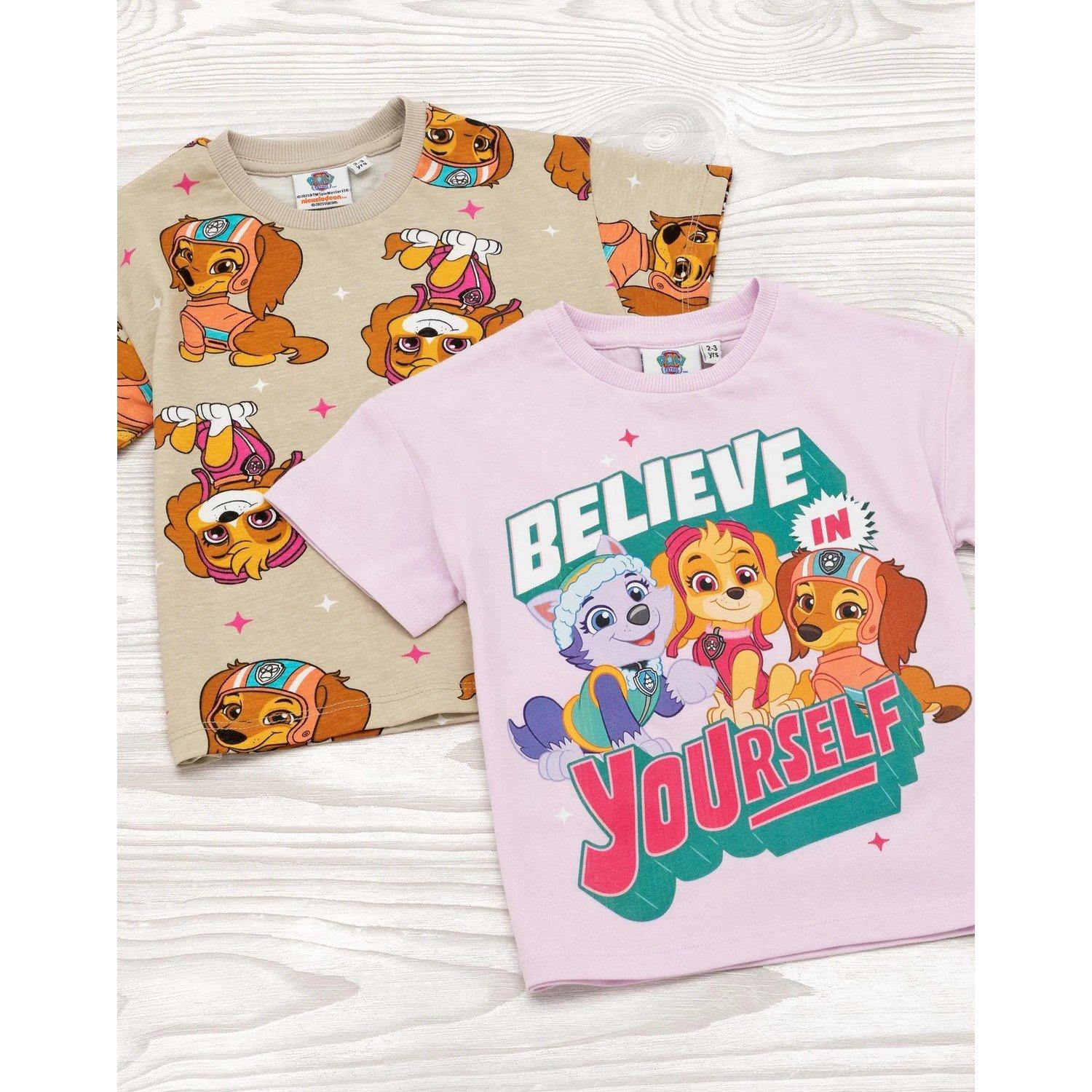 PAW PATROL  Believe In Yourself TShirt  (2erPack) 