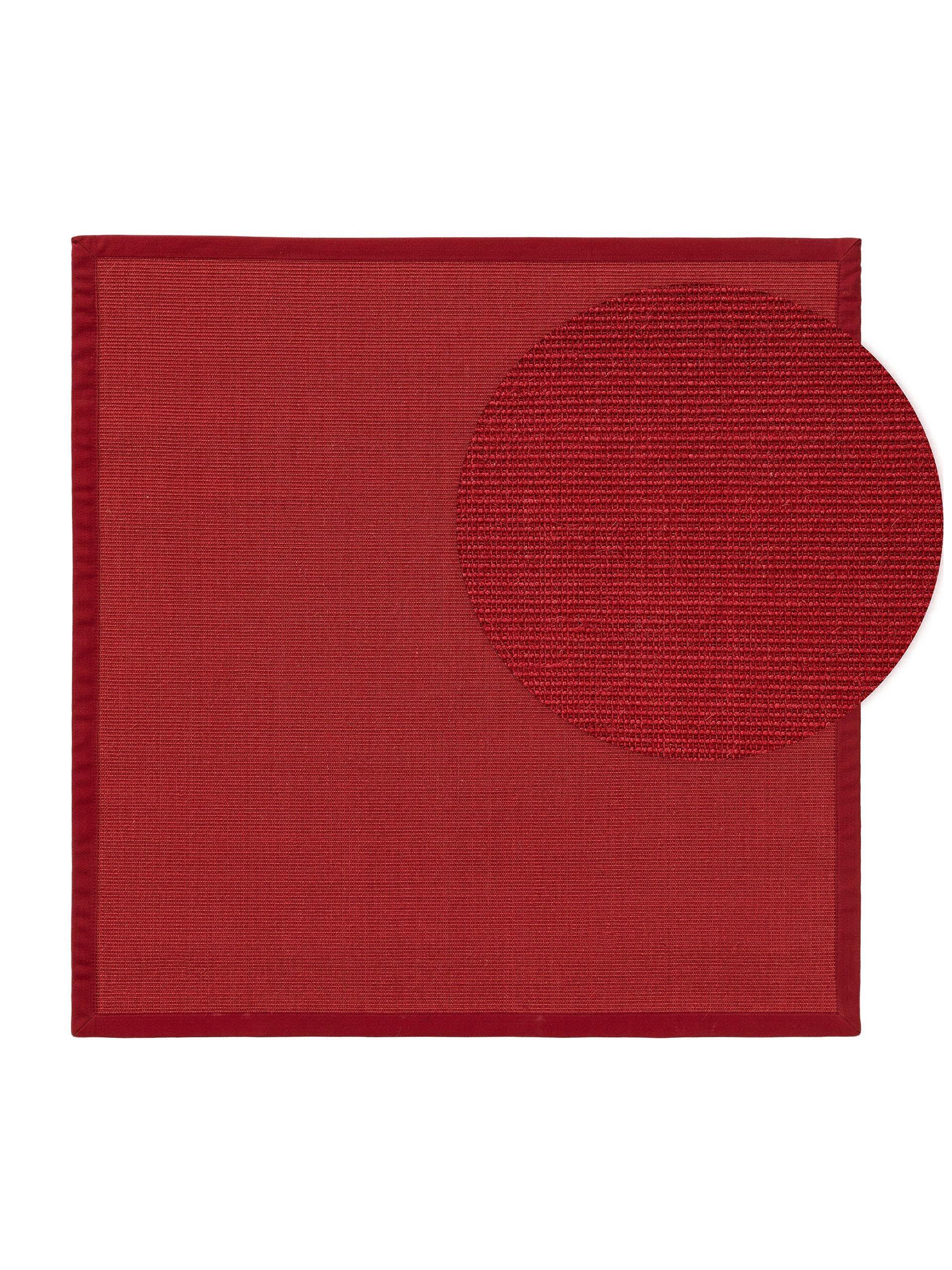 Benuta Tappeto sisal Sana Rosso  