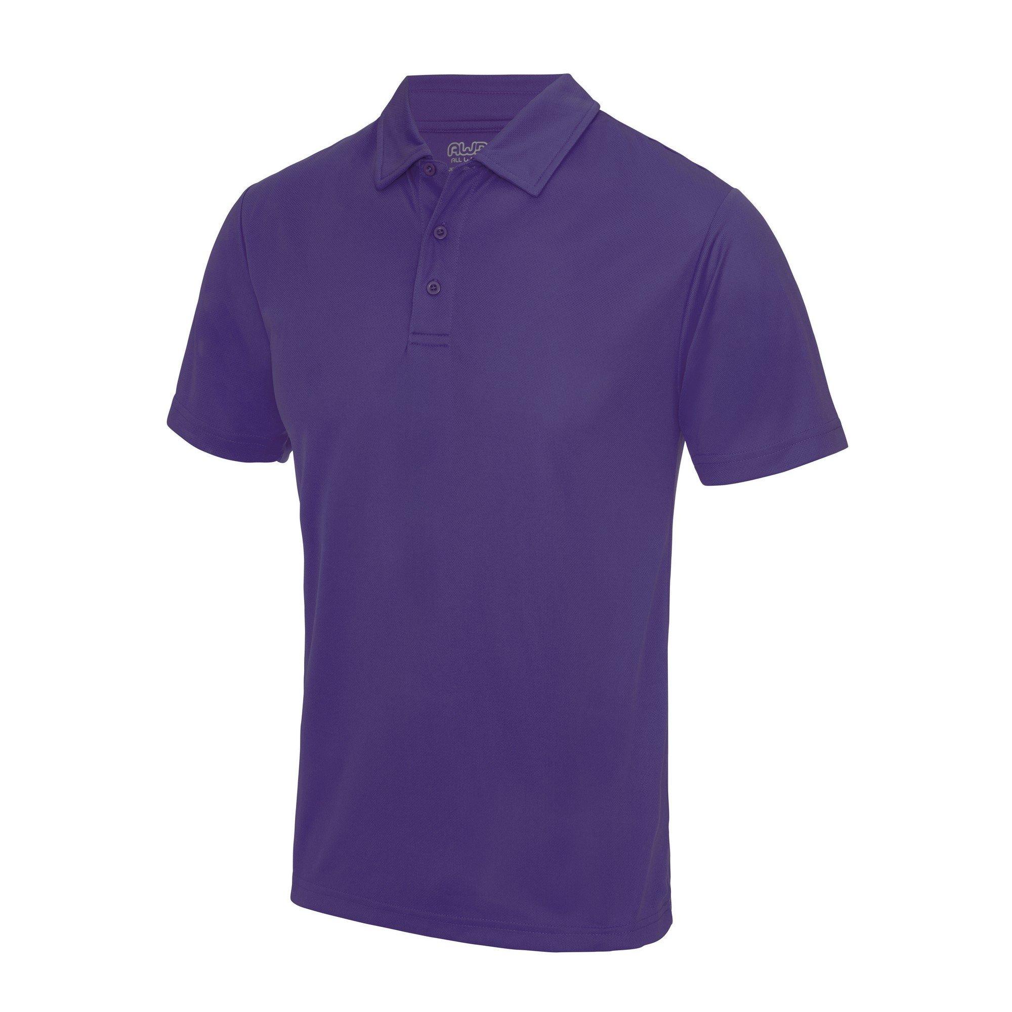 Image of Just Cool Poloshirt Sports Herren Lila 3XL