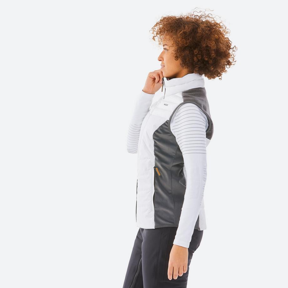 WEDZE  Gilet da sci senza maniche, caldo ed elasticizzato 