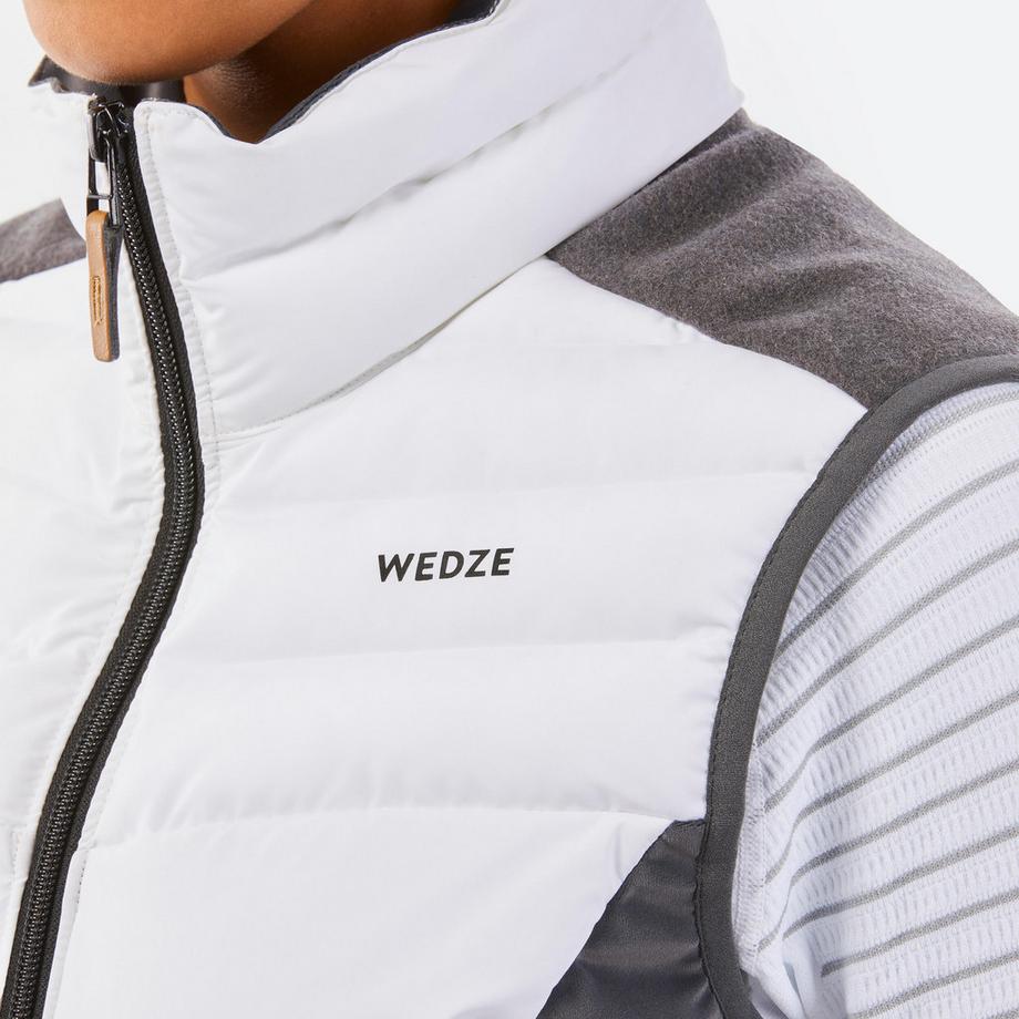 WEDZE  Gilet da sci senza maniche, caldo ed elasticizzato 