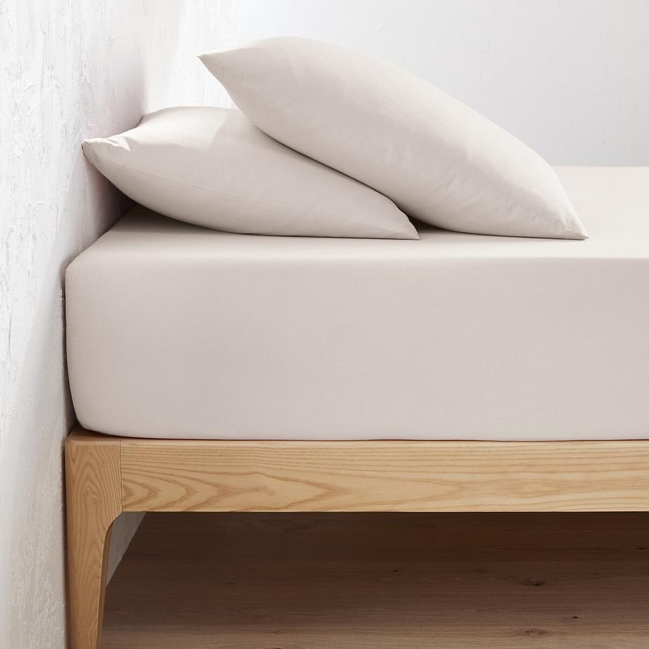La Redoute Intérieurs Scenario Drap Housse Uni Coton Bio  