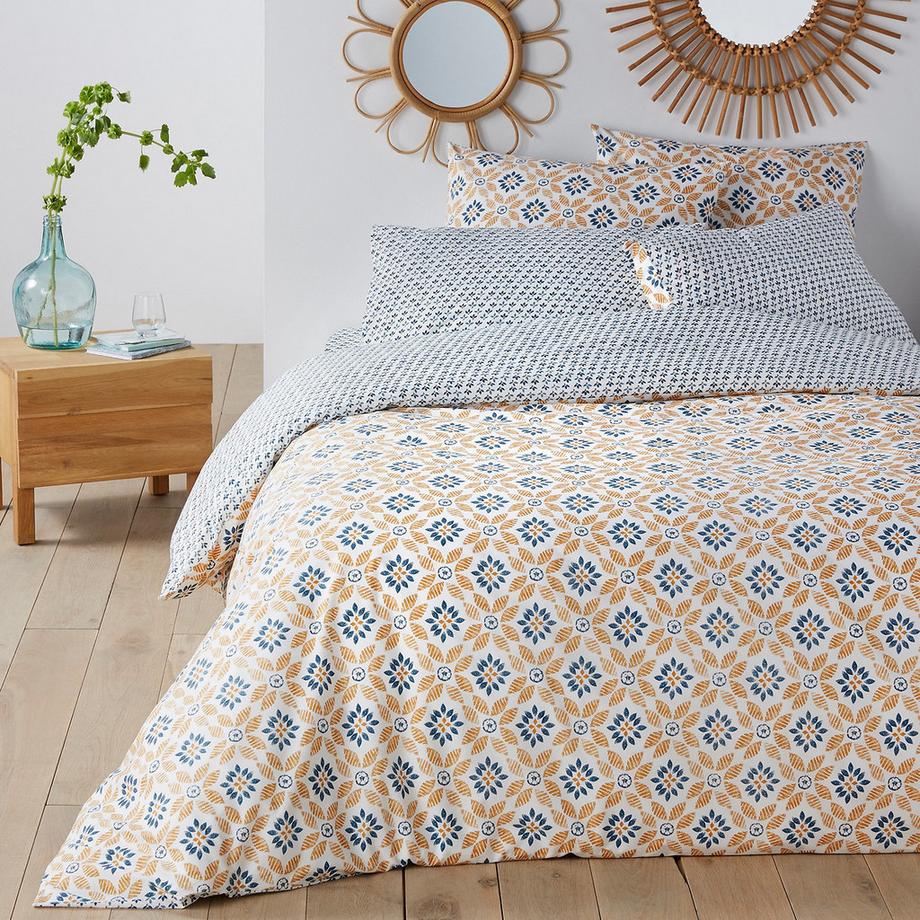 Housse de couette percale de coton