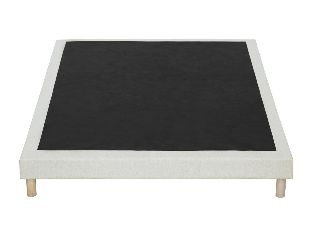 Ysmée Deko-Polster-Bettgestell - 160 x 200 cm - Beige - KOZANI von YSMÉE  