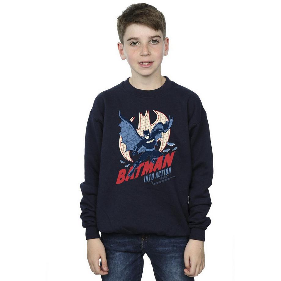DC COMICS  Into Action Sweatshirt 
