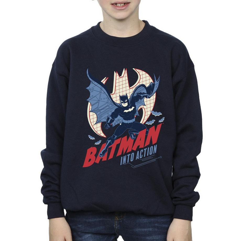 DC COMICS  Into Action Sweatshirt 
