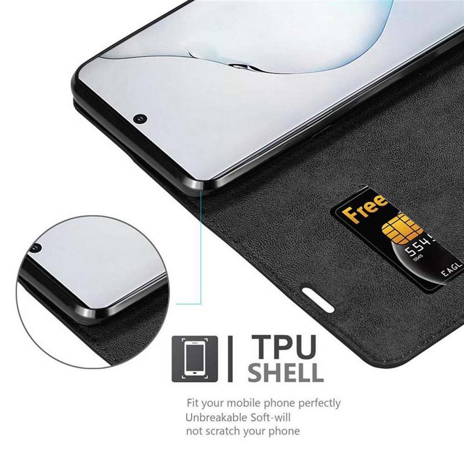 Cadorabo  Hülle für Samsung Galaxy NOTE 10 Magnetverschluss, Kartenfach 
