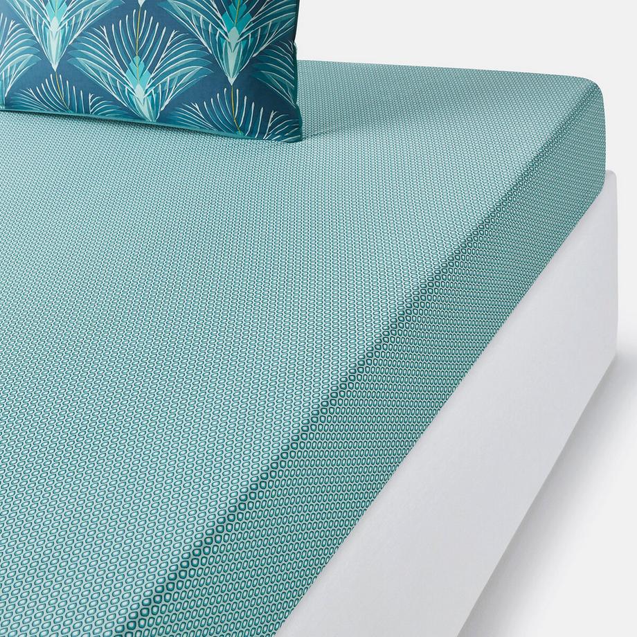 Drap-housse percale de coton