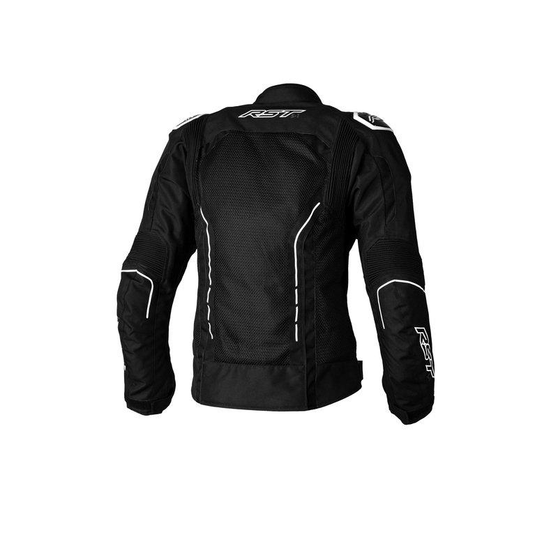 Image of Textil-motorradjacke Frau S1 Mesh Ce Unisex Schwarz/Weiss M