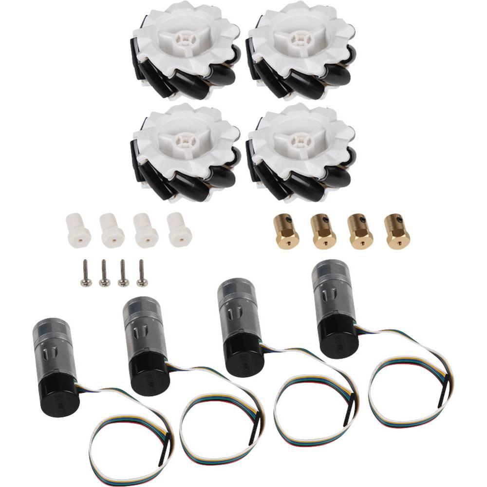 Joy-it  Omni Wheels Kit mit Motoren und Encodern 