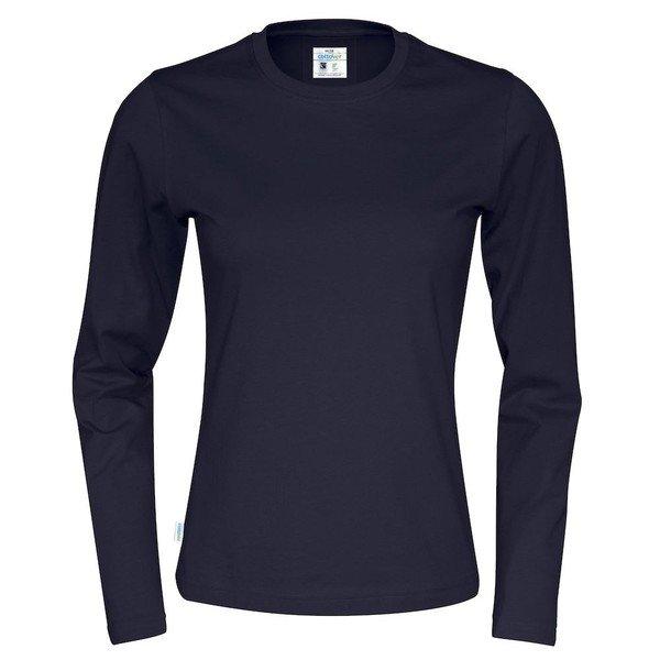 Image of Tshirt Langärmlig Damen Marine L