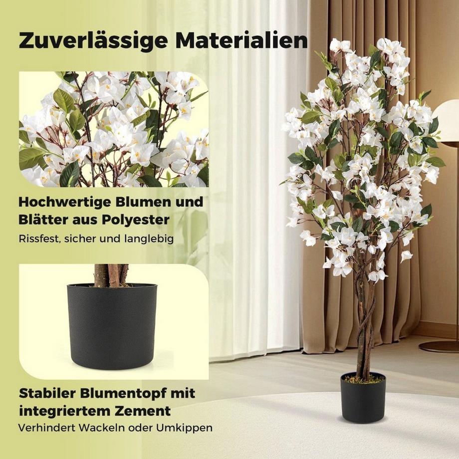 Northix Albero di bouganville artificiale  