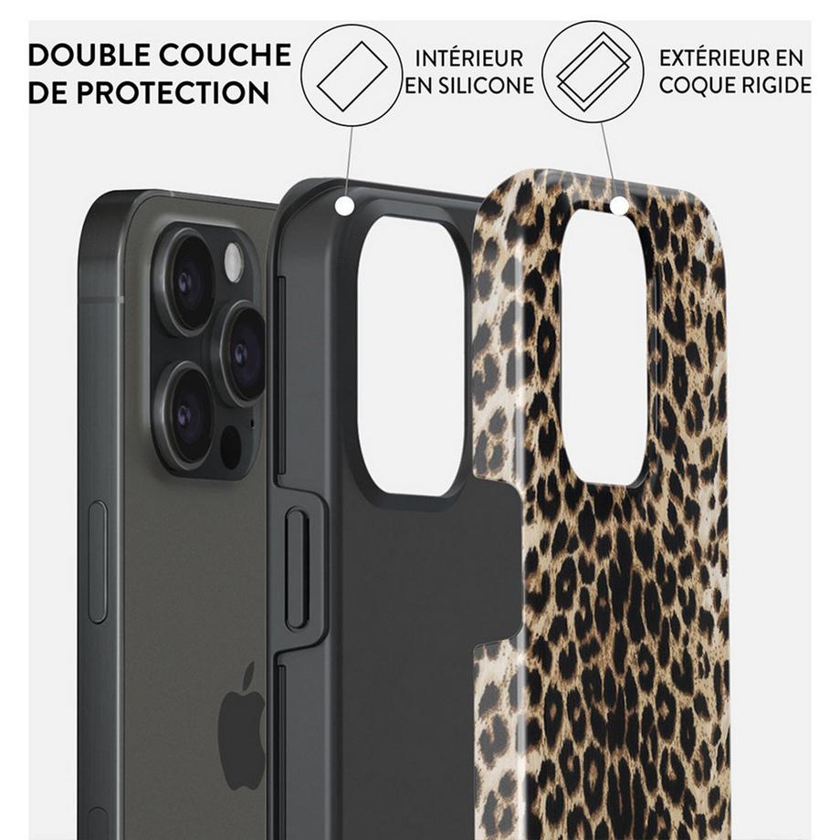 Burga  Custodia per iPhone 15 Pro Max MagSafe resistente agli urti Modello Player 