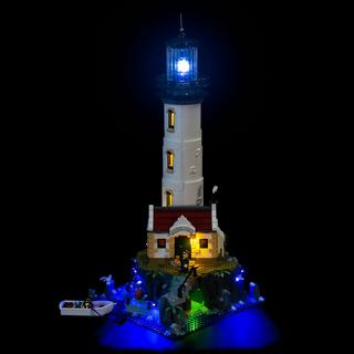 LIGHT MY BRICKS  Light My Bricks Kit d'éclairage de phare motorisé LEGO 