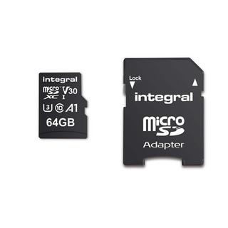 Nedis  64 GB Hochgeschwindigkeits-microSDHC/XC V30 UHS-I U3-Speicherkarte 