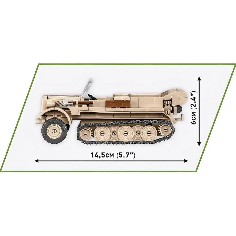 Cobi  Historical Collection Sd.Kfz 10 Demag D7 (2273) 