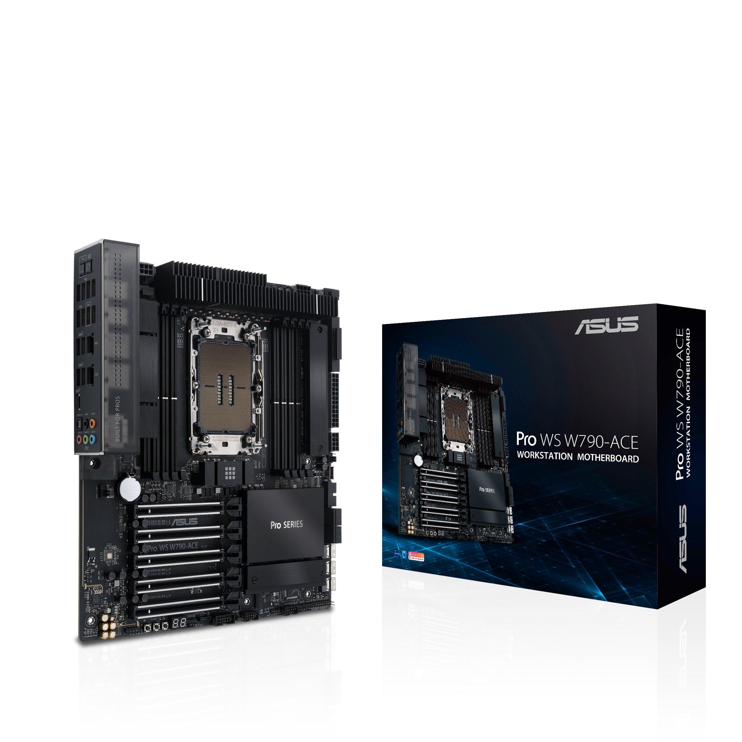 ASUS  PRO WS W790-ACE Intel W790 LGA 4677 (Socket E) SSI CEB 