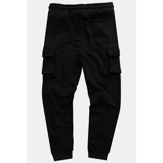 JP1880  Pantaloni cargo in felpa per il fitness con cintura elastica, fino alla tg. 7XL 