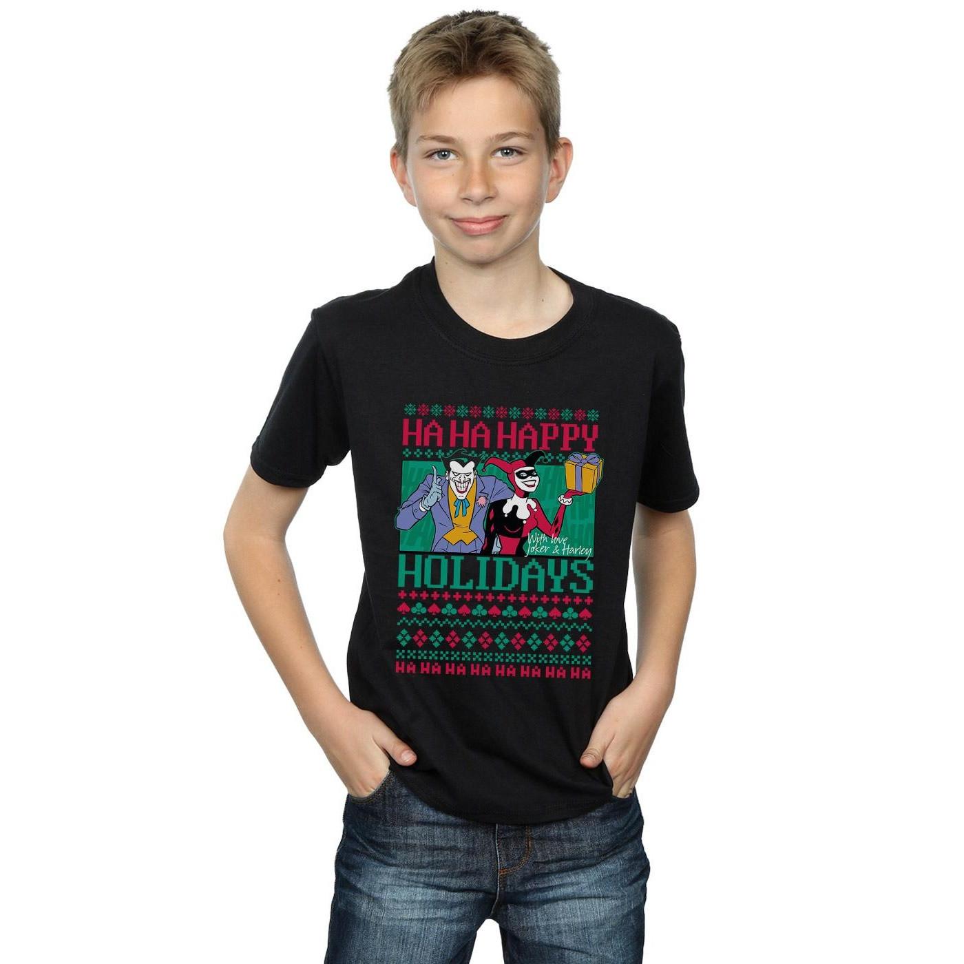 DC COMICS  Ha Ha Happy Holidays TShirt 