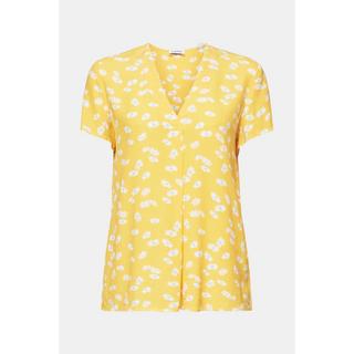 ESPRIT Chemisier à Manches Courtes à Motif Floral  