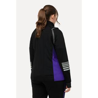 Ulla Popken  2-in-1-Funktionsjacke, Ärmel abnehmbar, Weste, Reflektor 