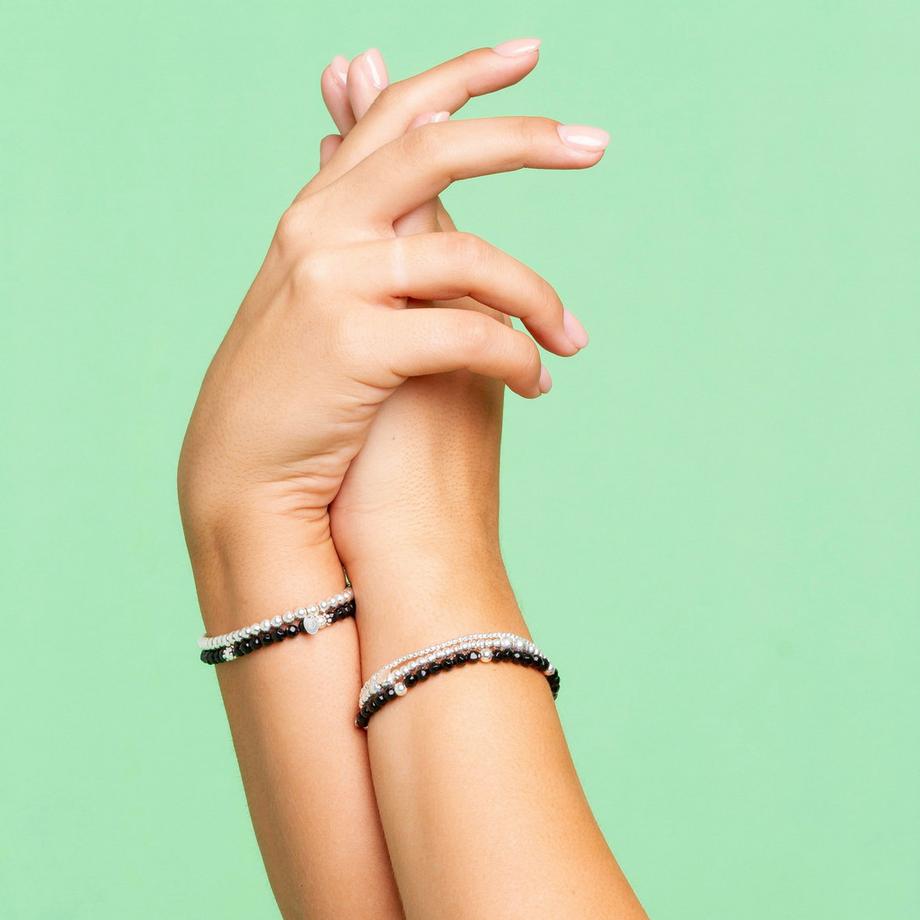 Balibay  Ayla armbänder vereint als Bundle mit Onyx Stein 