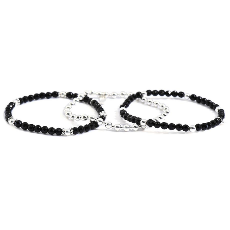 Ayla armbänder vereint als Bundle mit Onyx Stein