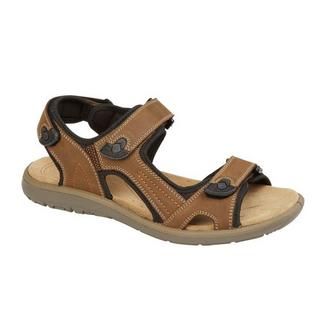 Roamers  Sportsandalen, Dreifachriemen, Leder 