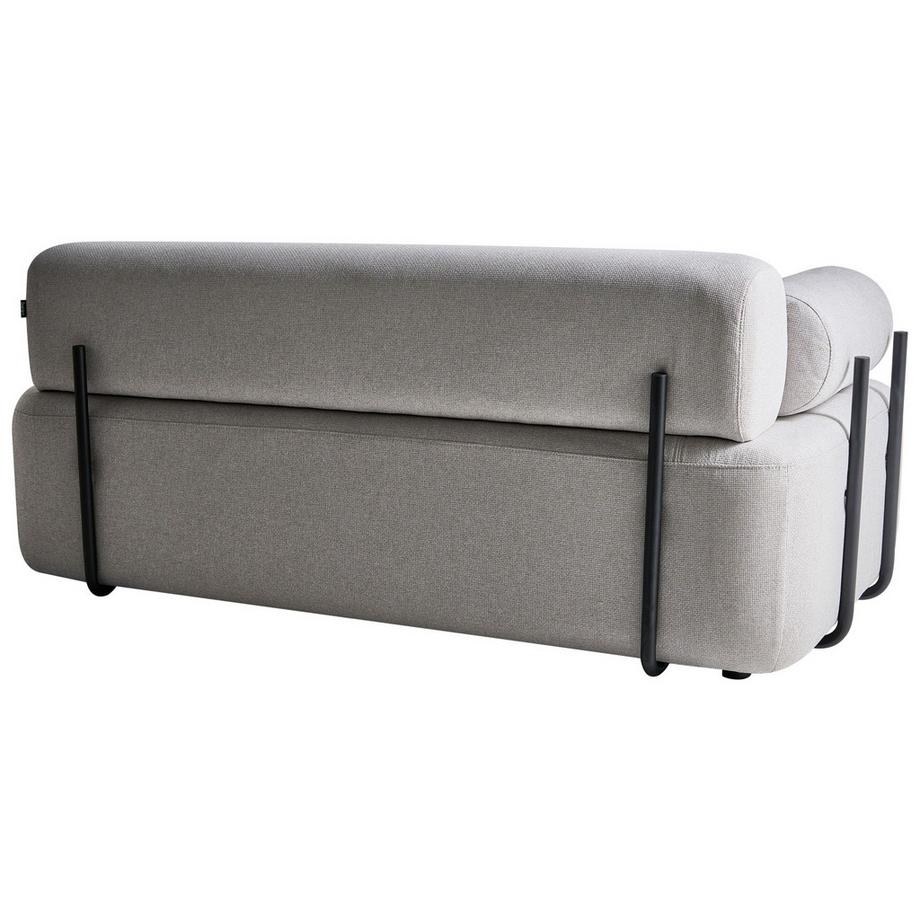 Beliani 2 Sitzer Sofa aus Stoff Minimalistisch ELVA  