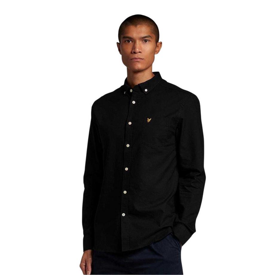 LYLE & SCOTT  Camicia Logo Ricamato Oxford 