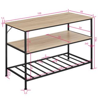 Tectake Scaffale da cucina Akeley  