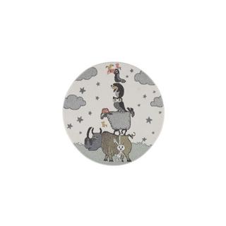 Paco Home Child Carpet joue des animaux floraux courts du tapis  