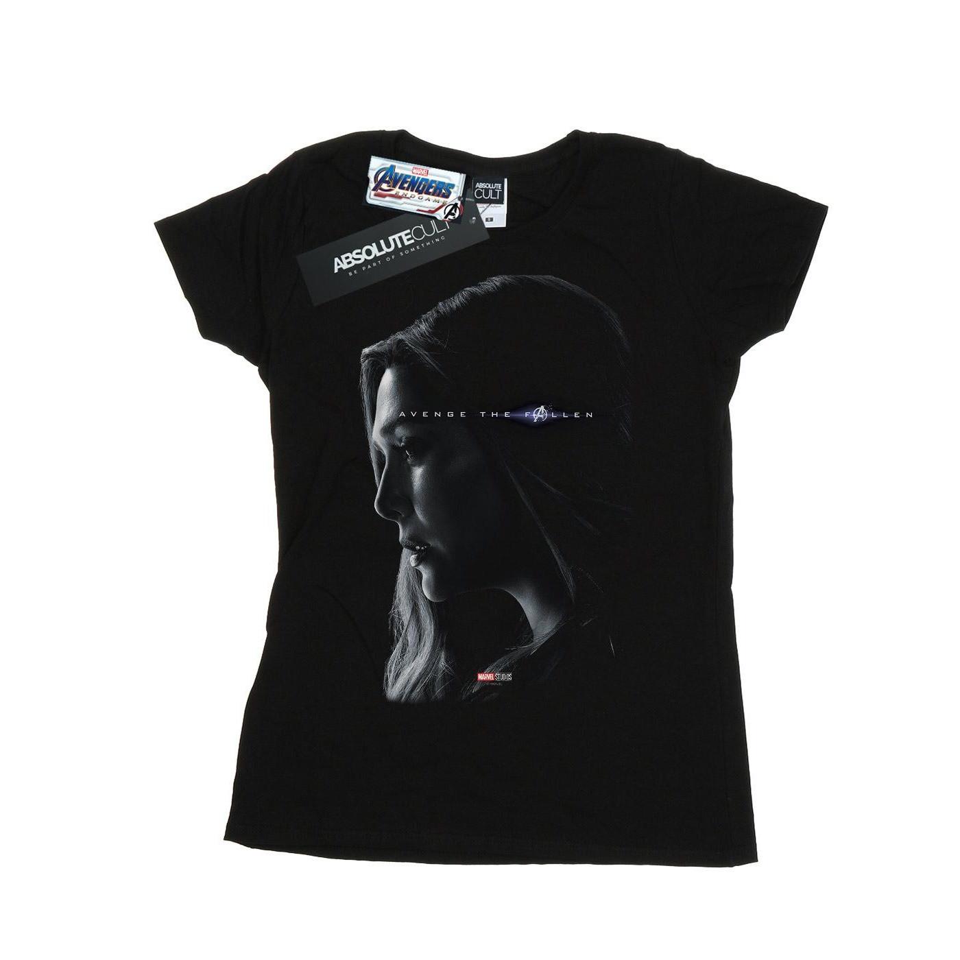 Image of Avengers Endgame Avenge The Fallen Scarlet Witch Tshirt Damen Schwarz XL