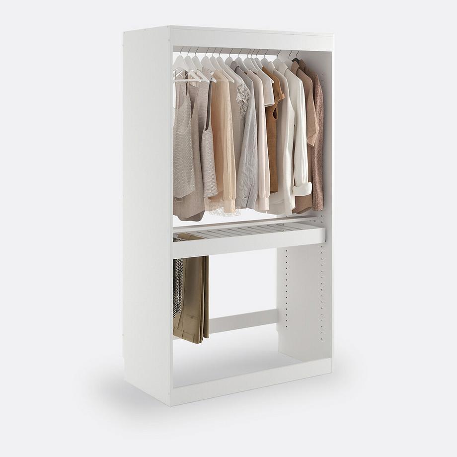 La Redoute Intérieurs Ankleidemodul Build mit Kleiderstange + Hosenaufhängung  