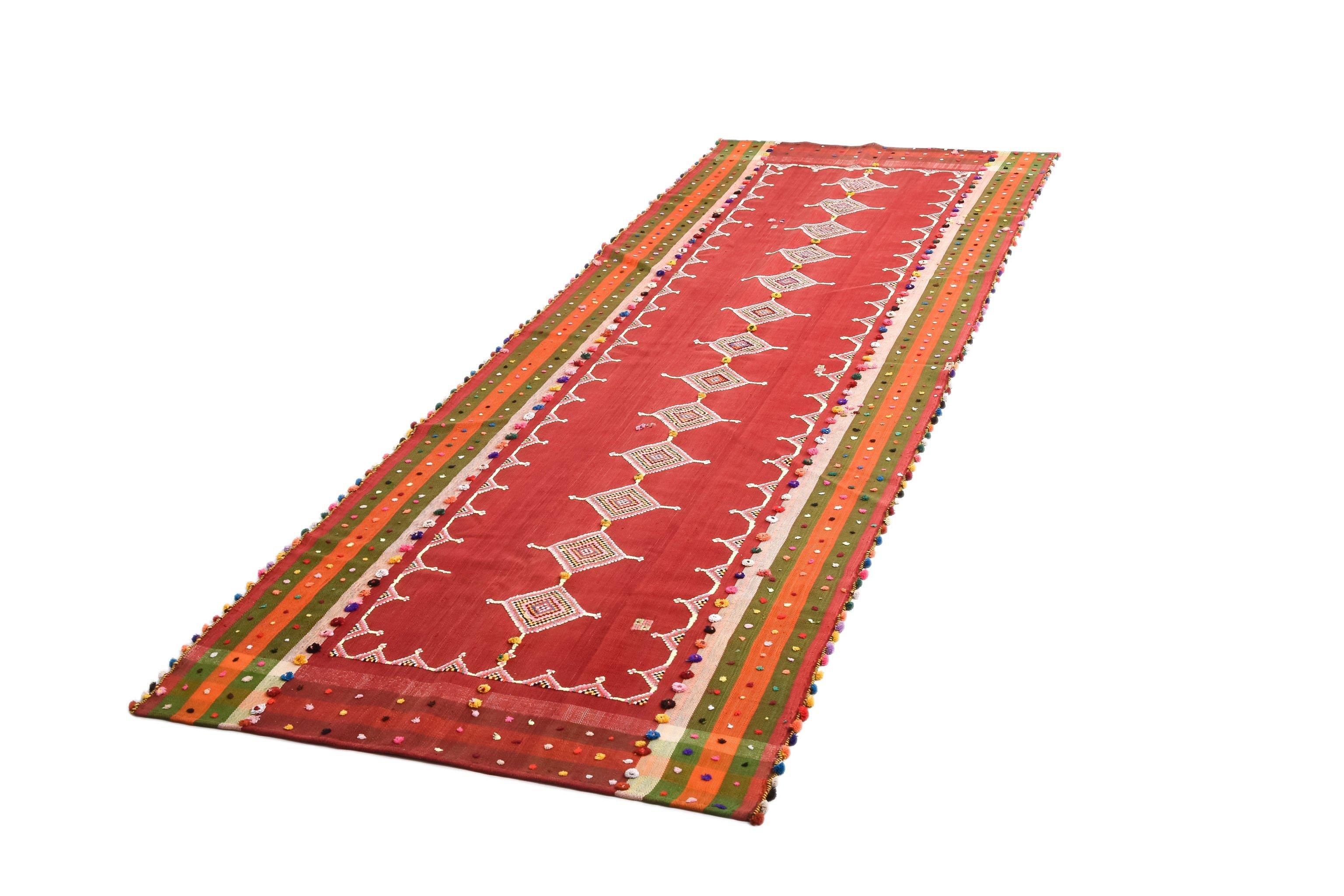 VIDAL Tapis fait à la main Jajim old  