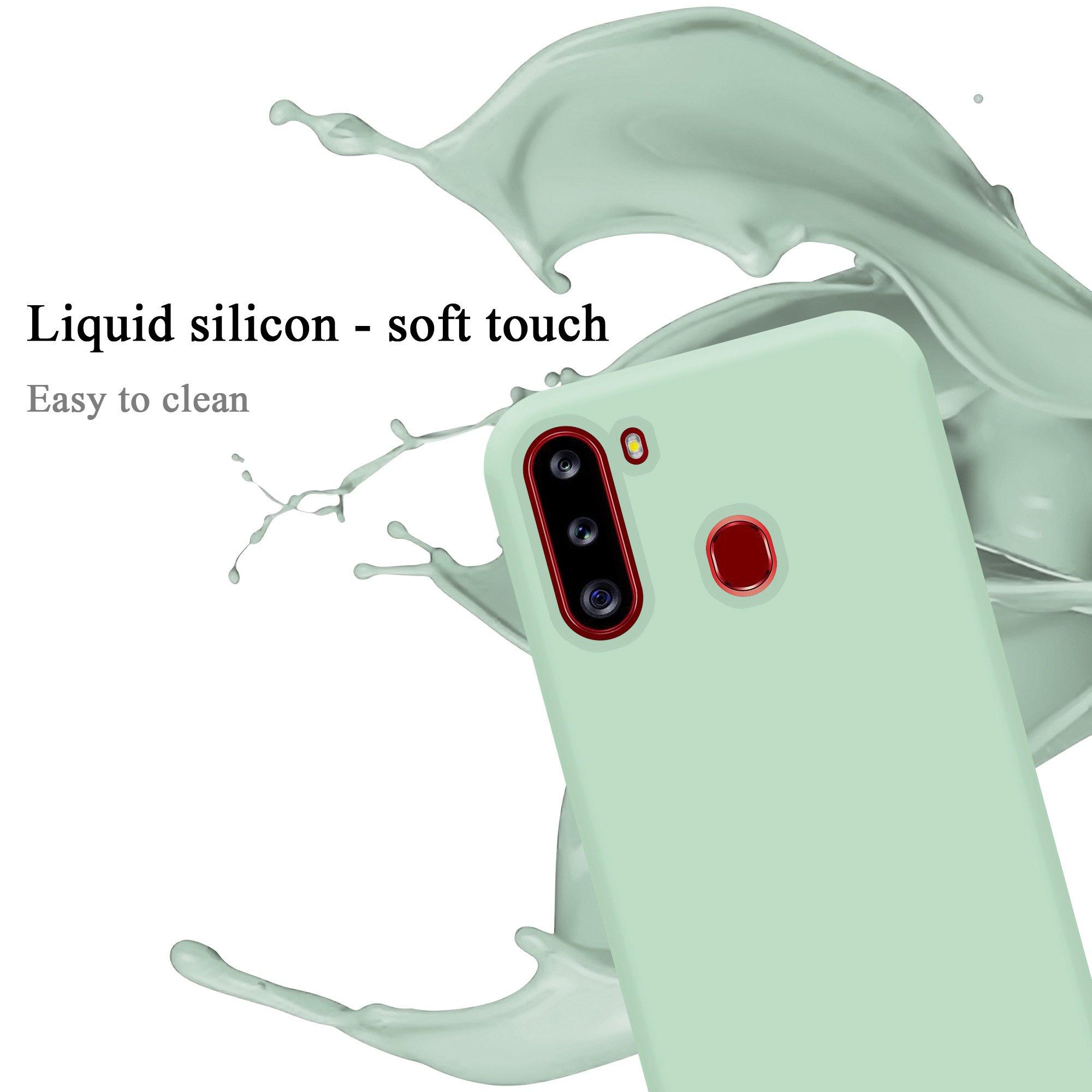 Cadorabo  Hülle für Samsung Galaxy A21 TPU Silikon Liquid 