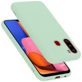 Cadorabo  Hülle für Samsung Galaxy A21 TPU Silikon Liquid 