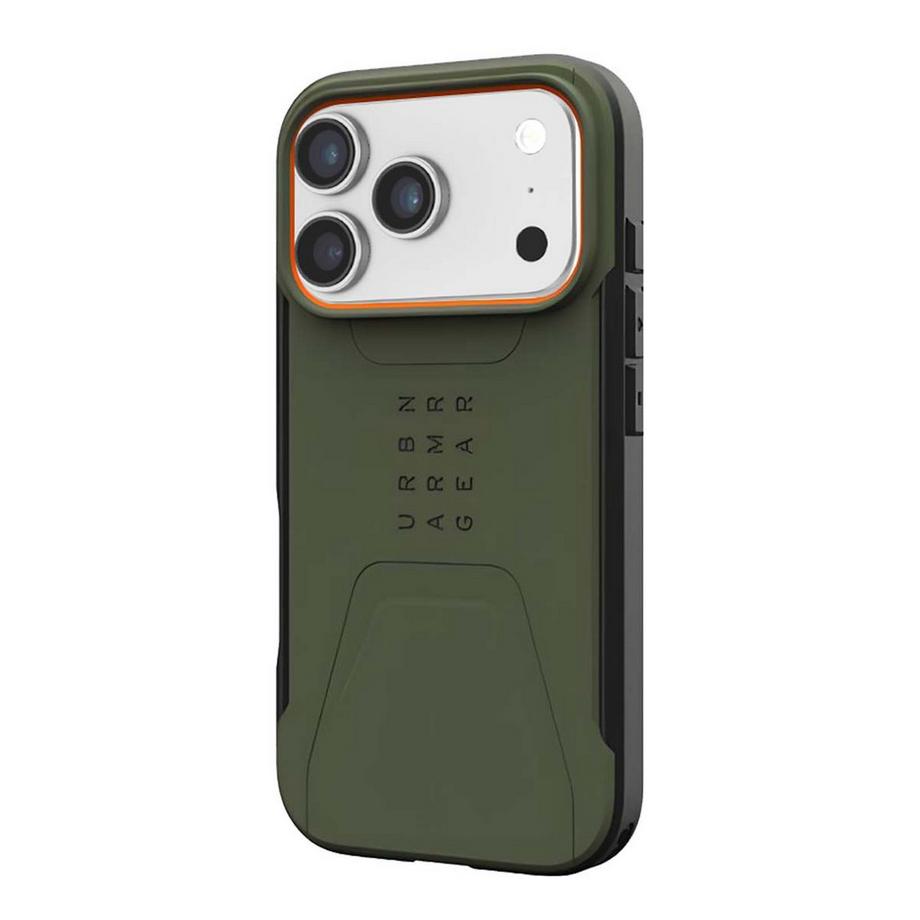 UAG  Coque pour iPhone 17 Pro Compatible MagSafe Motif Hexagonal Série Civilian 