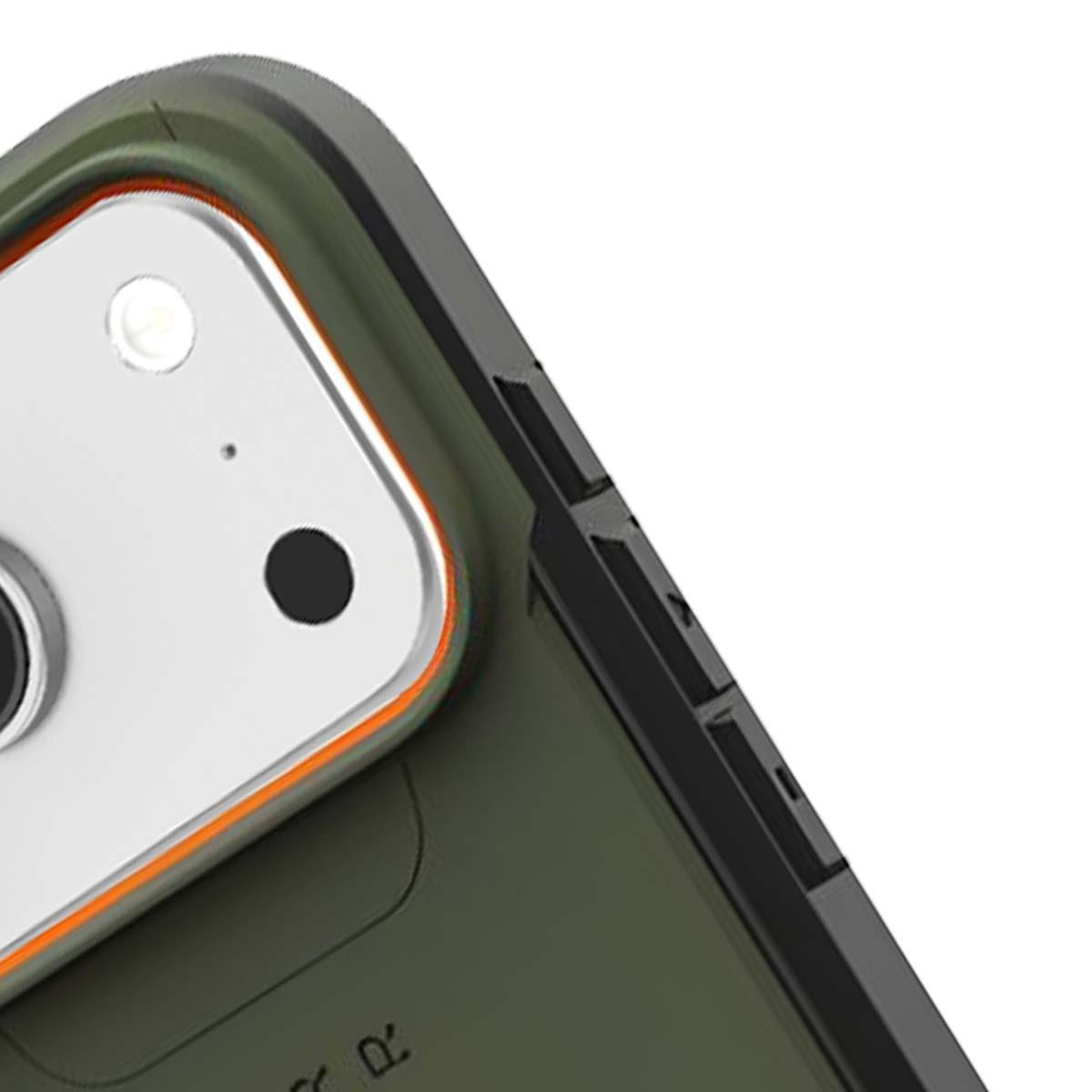 UAG  Coque pour iPhone 17 Pro Compatible MagSafe Motif Hexagonal Série Civilian 