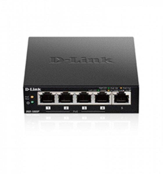 D-Link  5-PORT DESKTOP POE+ SWITCH GIGABIT 