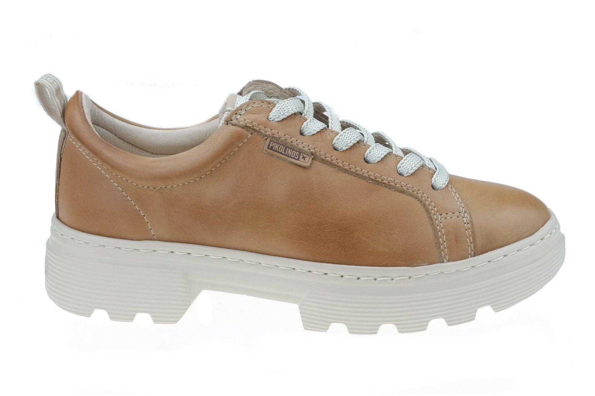 Image of Asturias W4w-6850 - Leder Sneaker Damen Braun 42