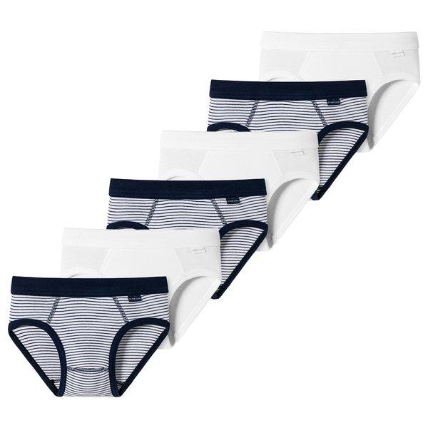 Image of 6er Pack Kids Boys Feinripp Organic Cotton - Sportslip Jungen Multicolor 92