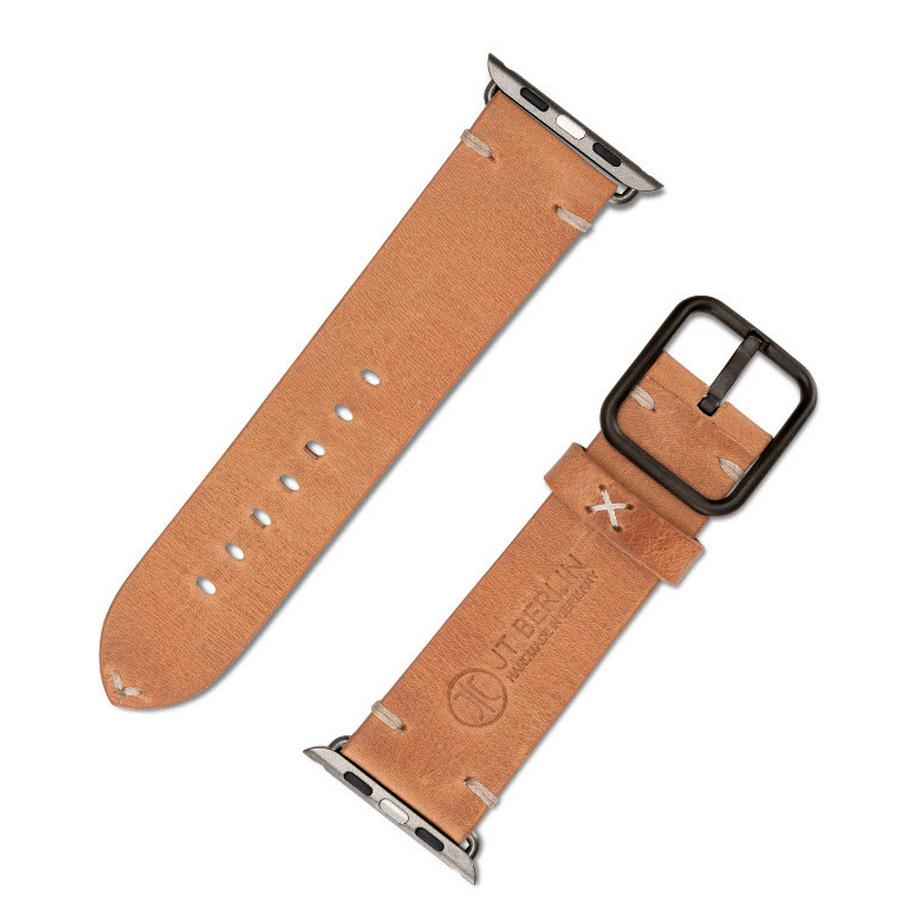 JTBerlin  Apple Watch 42/44/45/49mm - Jt Berlin Alex Vintage Cognac 