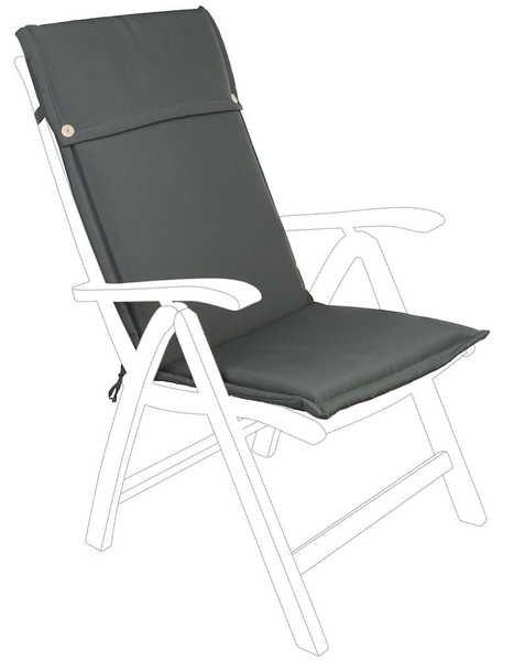 Image of Kissen Anthrazit Hochlehner Kissen Anthrazit Hochlehner