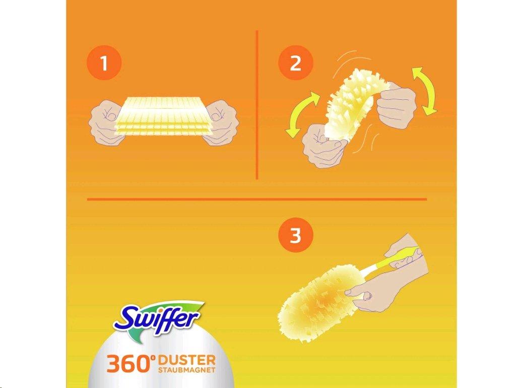 Swiffer Staubmagnet - 360° Nachfülltücher, 5 Stück  