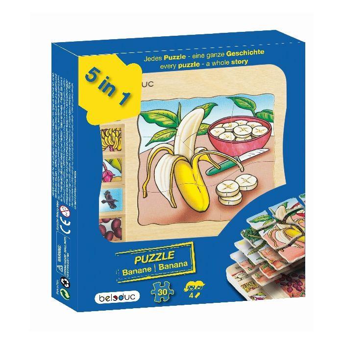 Beleduc  Beleduc Lagen Puzzle Banane 